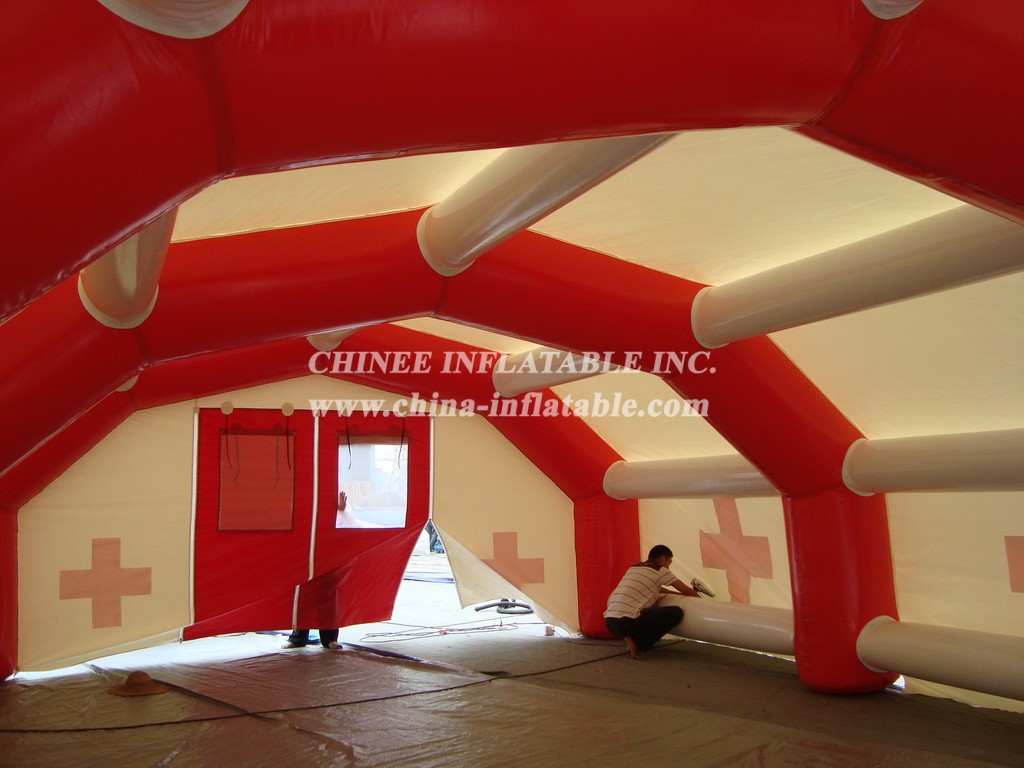 Tent1-385 Inflatable Red Cross Tent