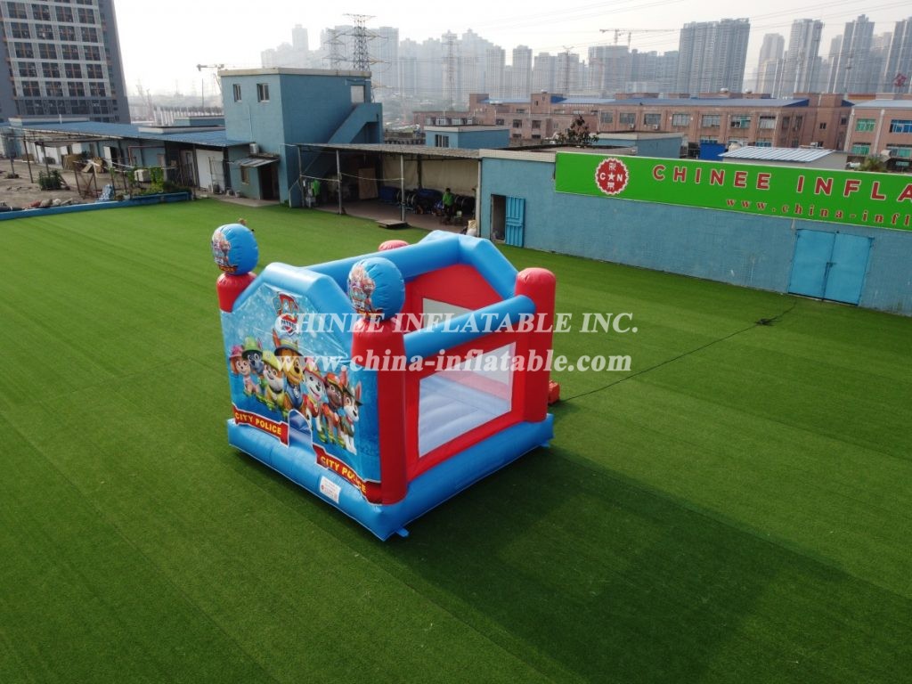 T2-2401 Paw Patro Inflatable Bouncer Inflatable Childrens Paw Patrol Themed Bouncy Castle From Chinee Inflatables