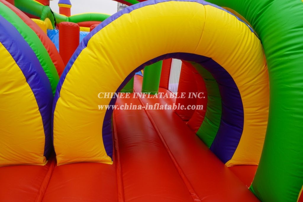 T7-236 Commercial Inflatable Obstacle Game Course Outdoor Inflatable Obstacle