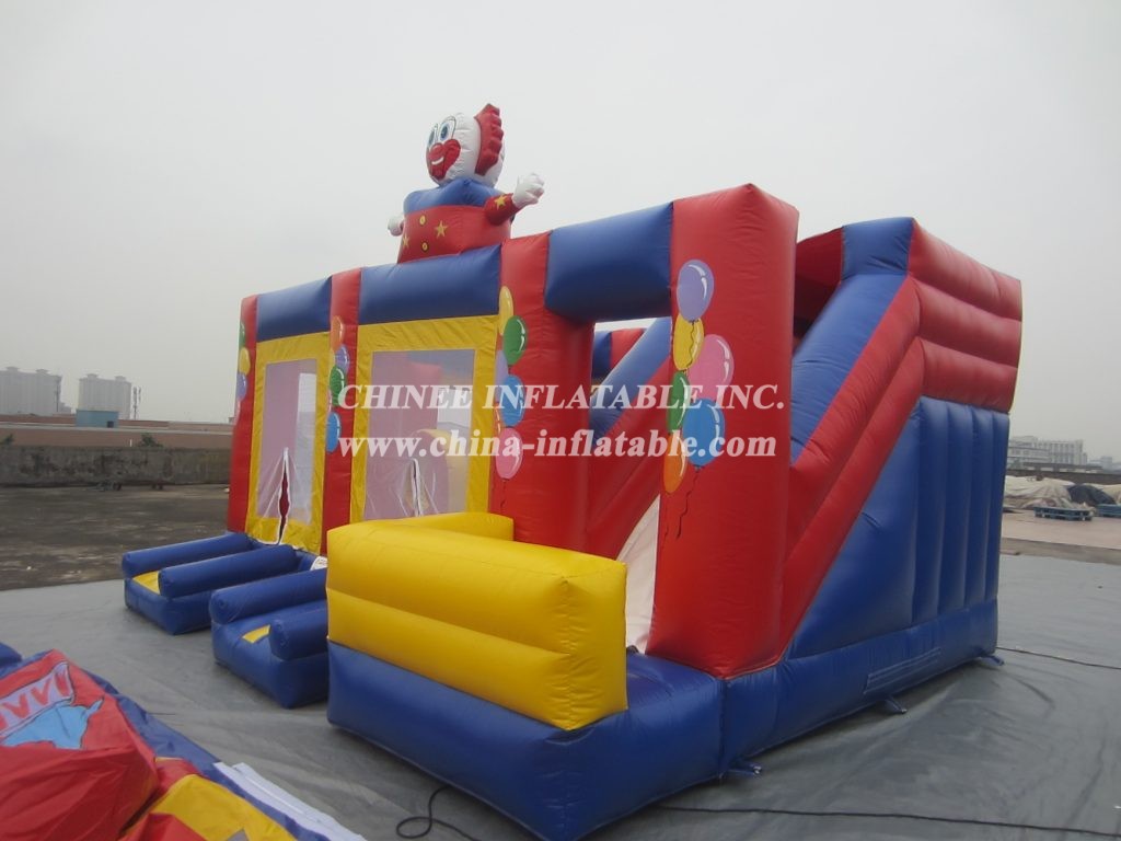 T2-2937 Clown Inflatable Bouncer