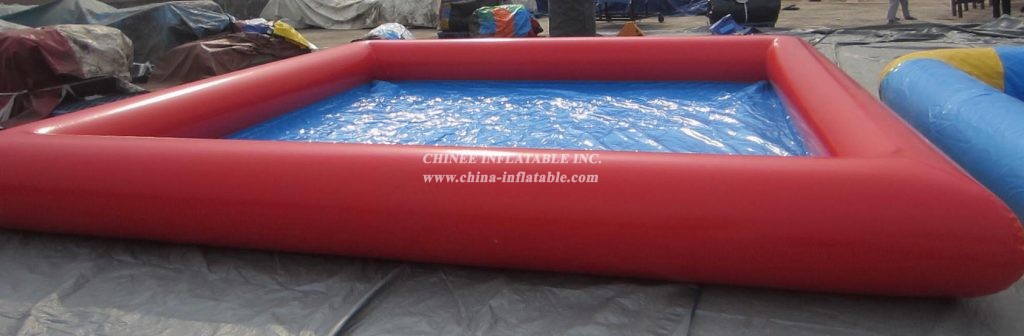 Pool2-546 Blue Inflatable Water Pool