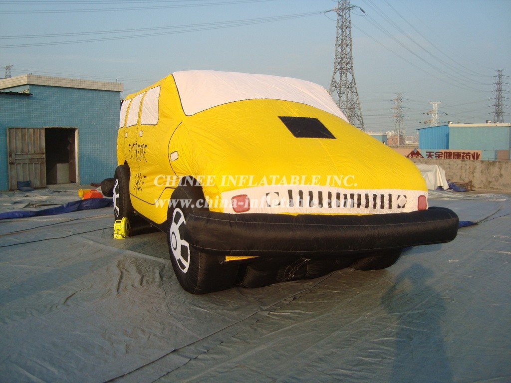 S4-193 Yellow Car Advertising Inflatable