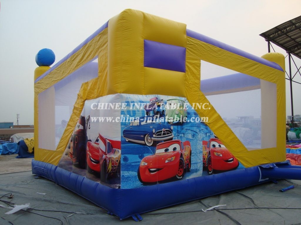 T2-494 Cars Jumper Castle