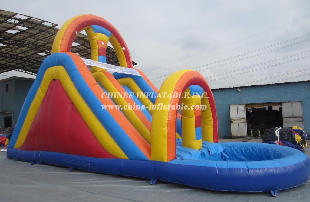 T8-578 Outfoor Inflatable Water Slide