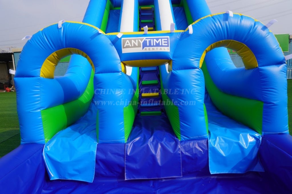 T8-1555 Giant Dual Lane Water Slide