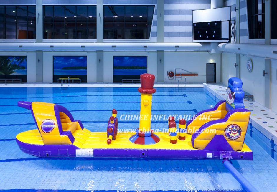 WG1-046 Happy Clown Infaltable Floating Water Sport Games