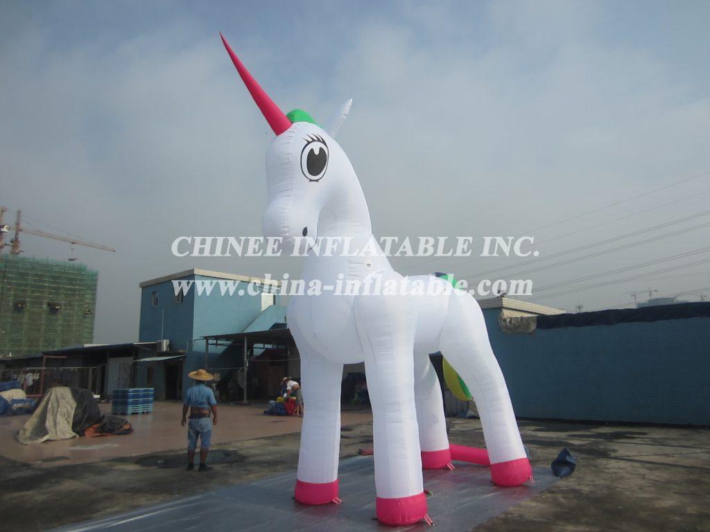 Cartoon2-048 Unicorn Inflatable Cartoons