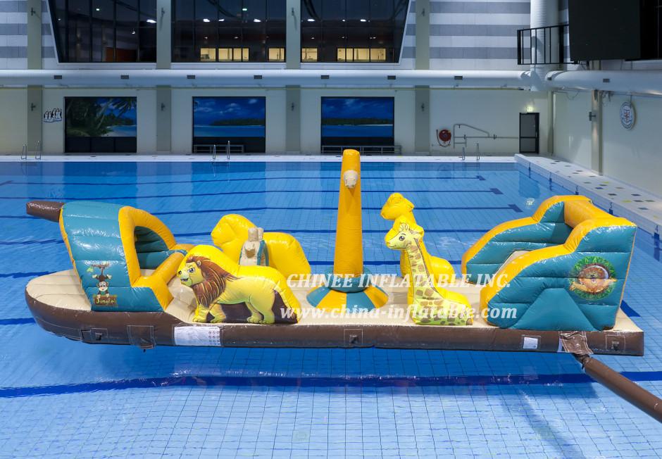 WG1-042 Lion And Giraffe Inflatable Floating Water Sport Park Game For Pool