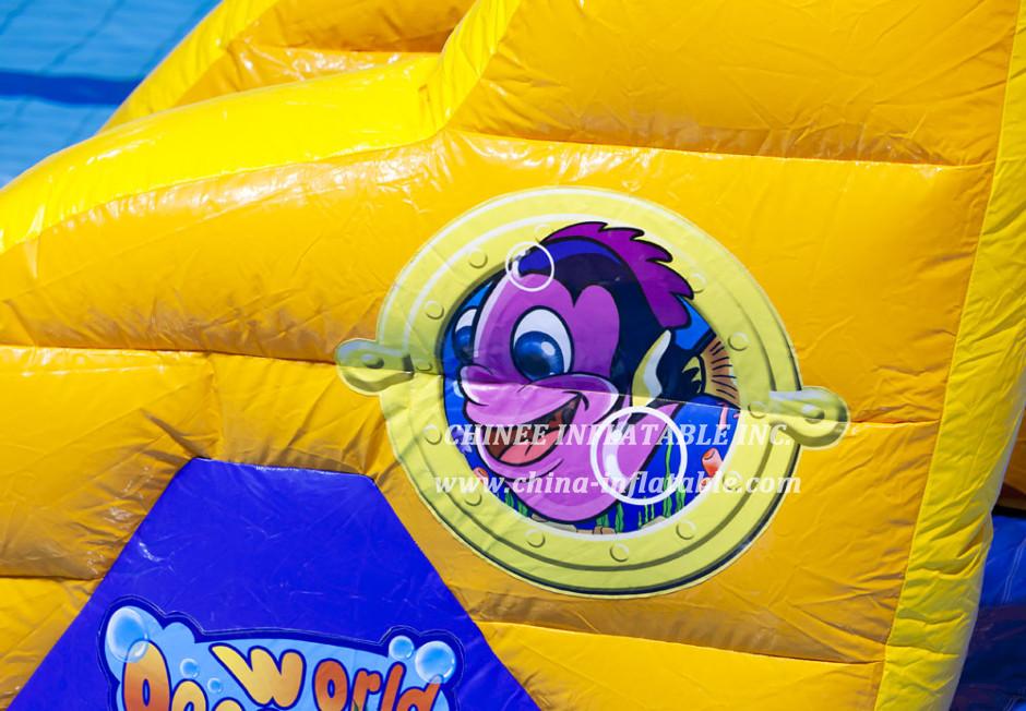 WG1-044 Octopus Inflatables Floating Water Sports Park Game For Pool