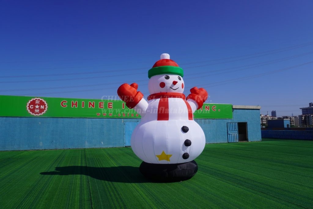 C1-164 Christmas Inflatables Snowman