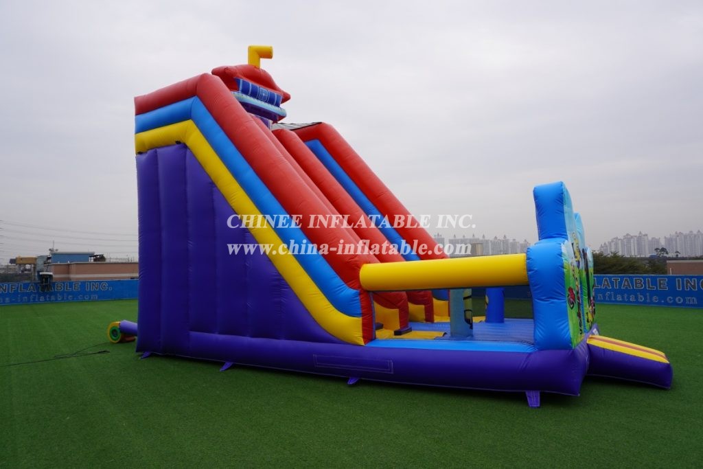 T8-2105B Minions Inflatable Slides