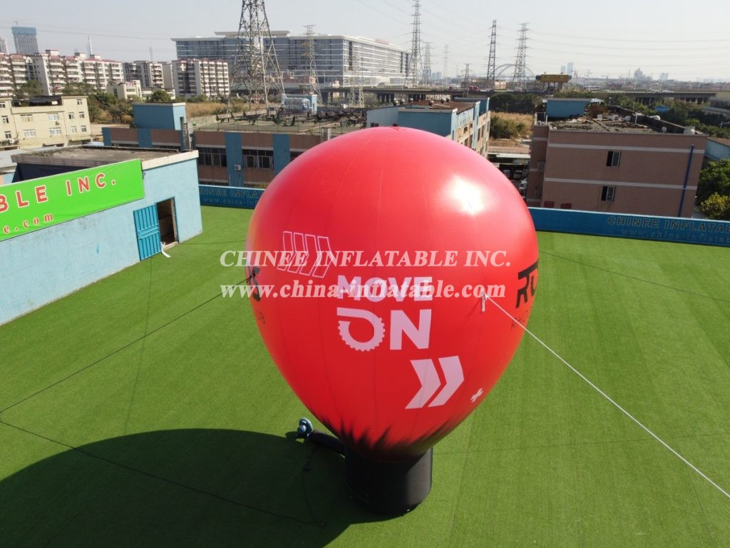 B3-24B Outdoor Advertising Inflatable Red Balloon