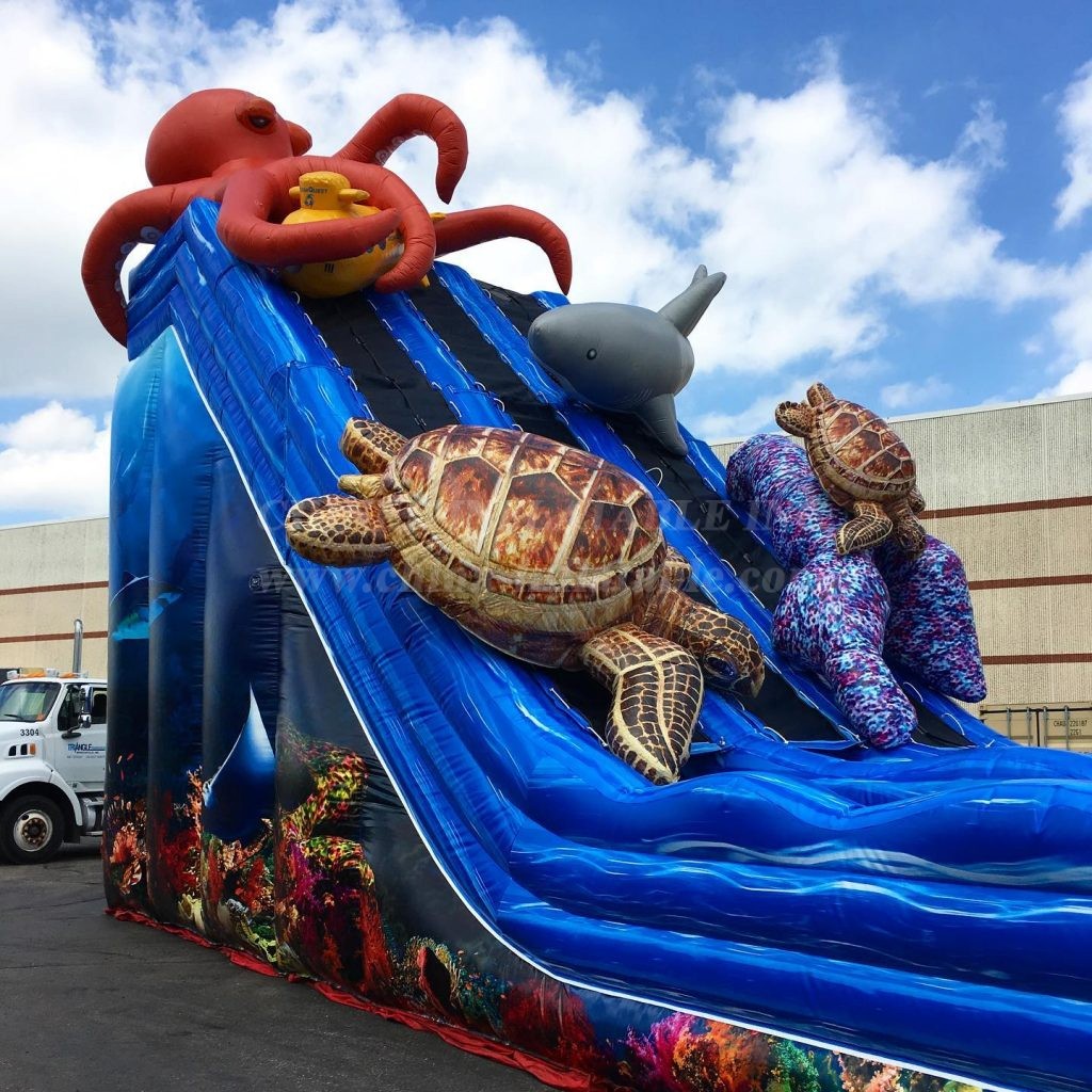 T8-4015 Ocean Quest Inflatable Slide