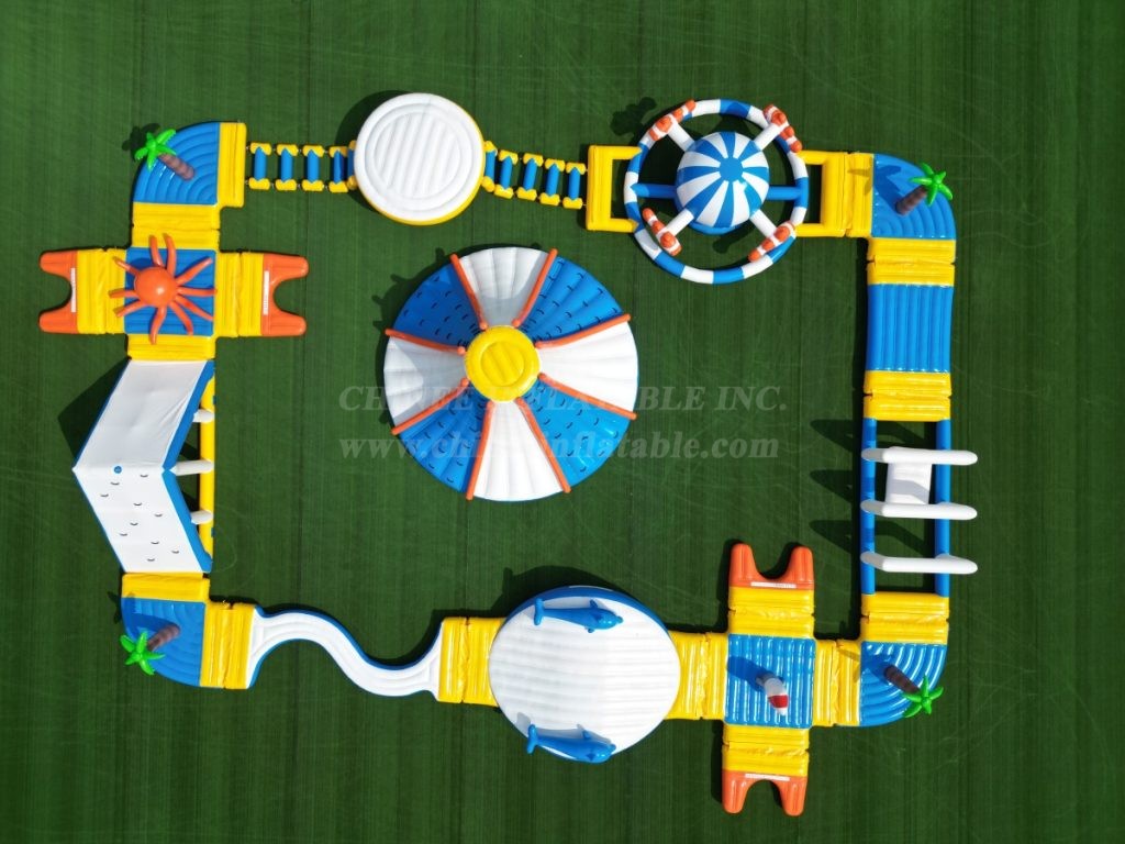 S151 Inflatable Water Park Aqua Park Water Island