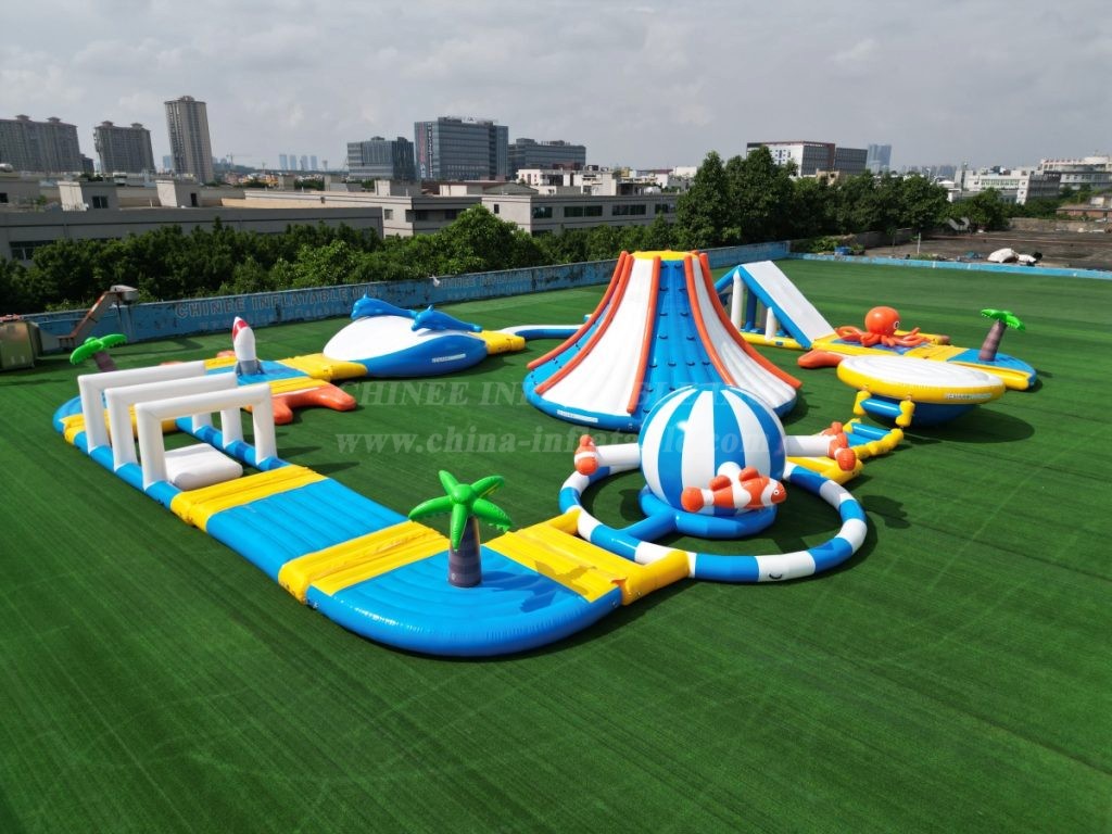 S151 Inflatable Water Park Aqua Park Water Island