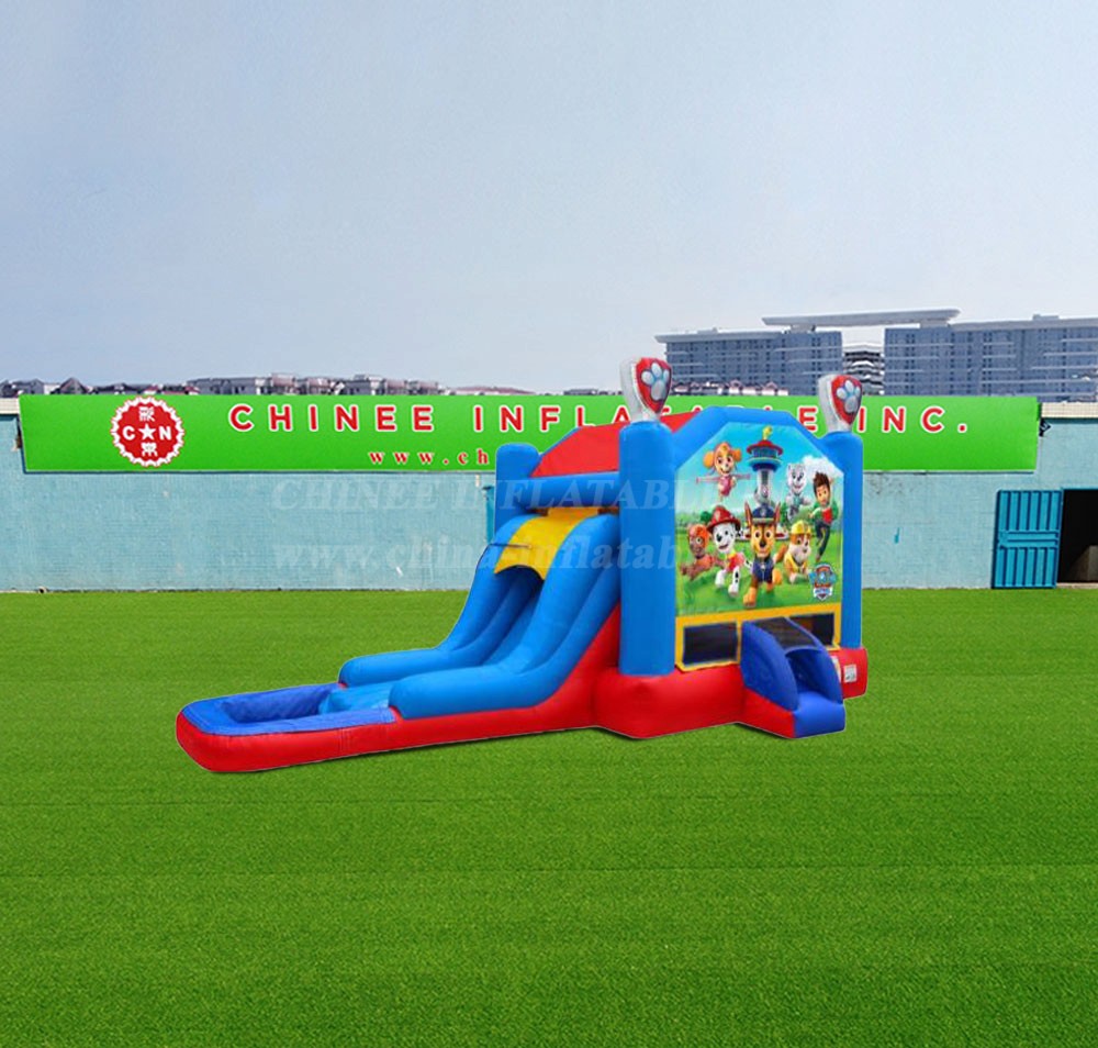 T2-4303 Ez Paw Patrol Combo Waterslide Size