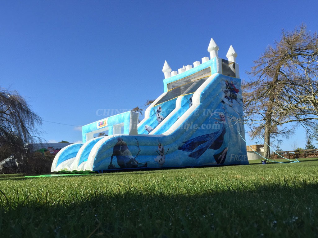 T8-4189 Disney Frozen Inflatable Slide