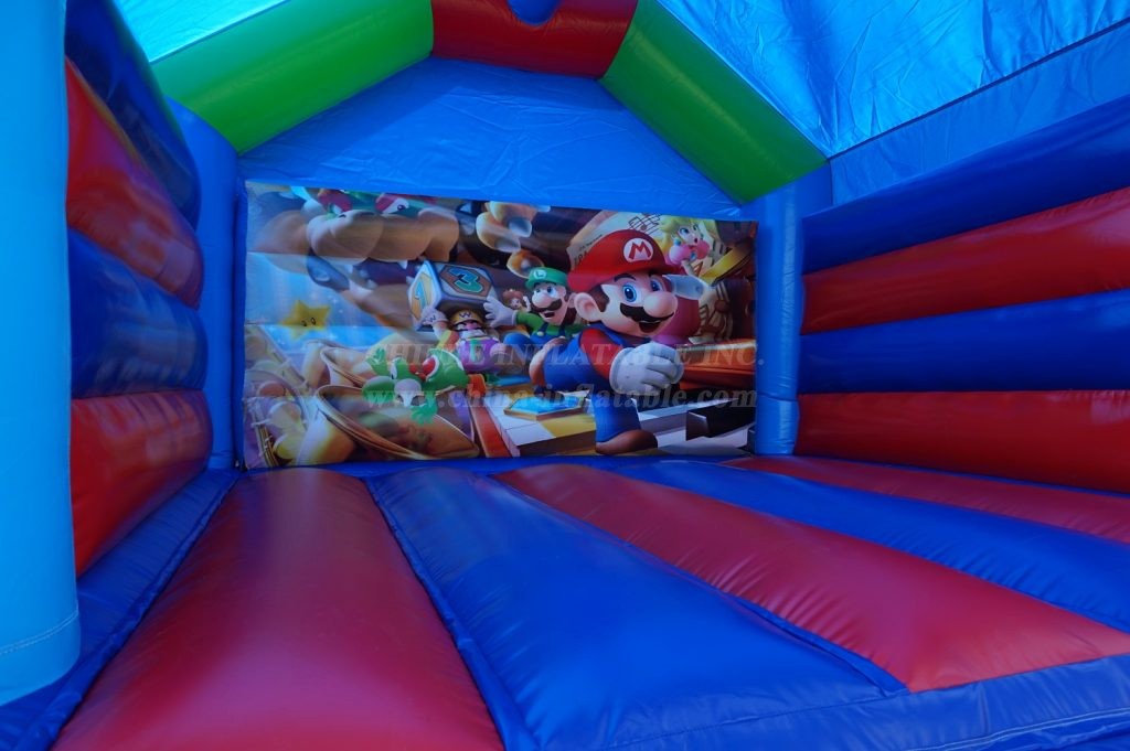 T2-4373 Super Mario Jumping Castle