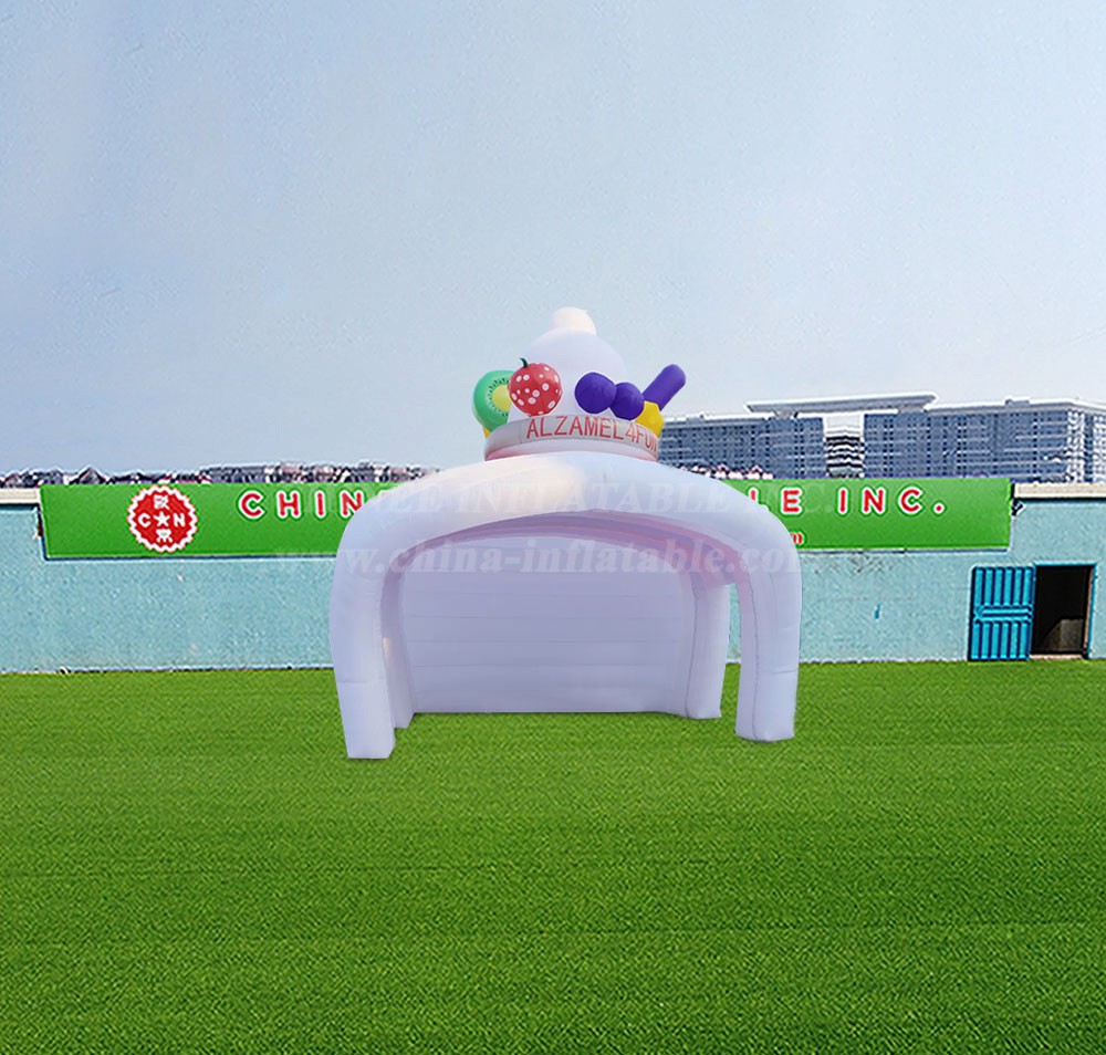 Tent1-4656 Ice Cream Inflatable Kiosk