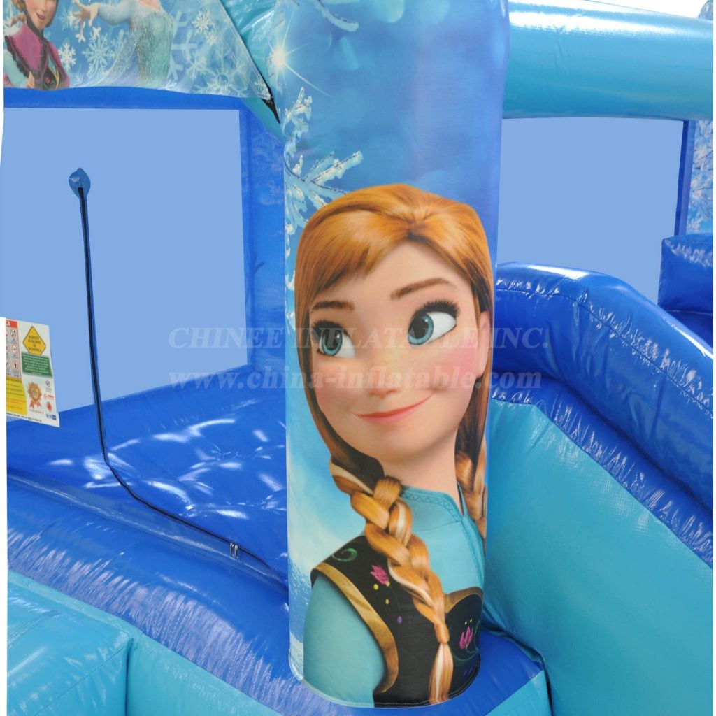 T2-4979 Disney Frozen Bounce House With Slide