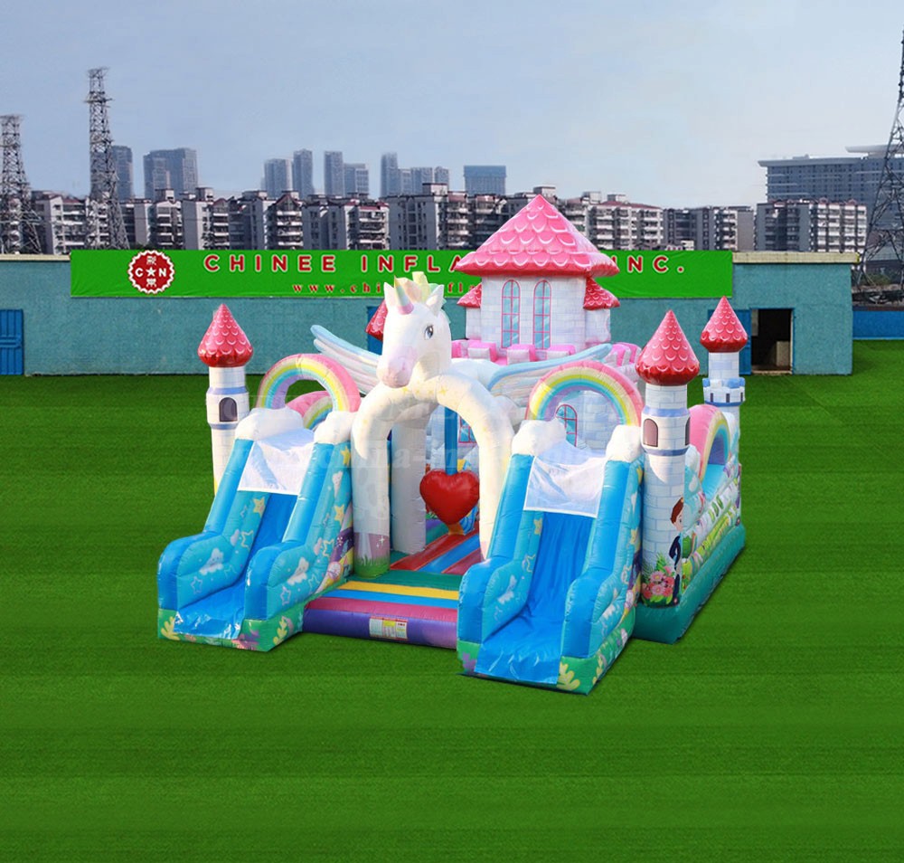 T2-8017 Unicorn bouncer castle