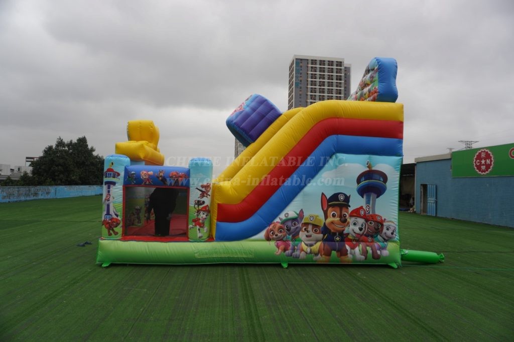 T8-3804C PAW Patrol Bouncy Castle With Slide