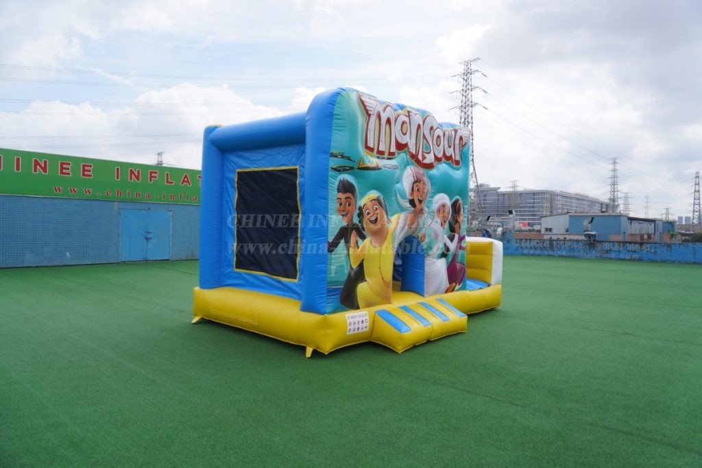 T2-4200D Mansour Cartoon Bouncy Castle