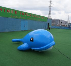 Cartoon1-916 Whale-shaped inflatable car...