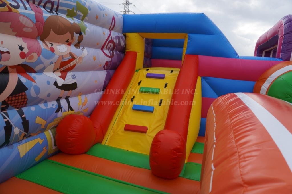 T6-479 Music Party Inflatable Park