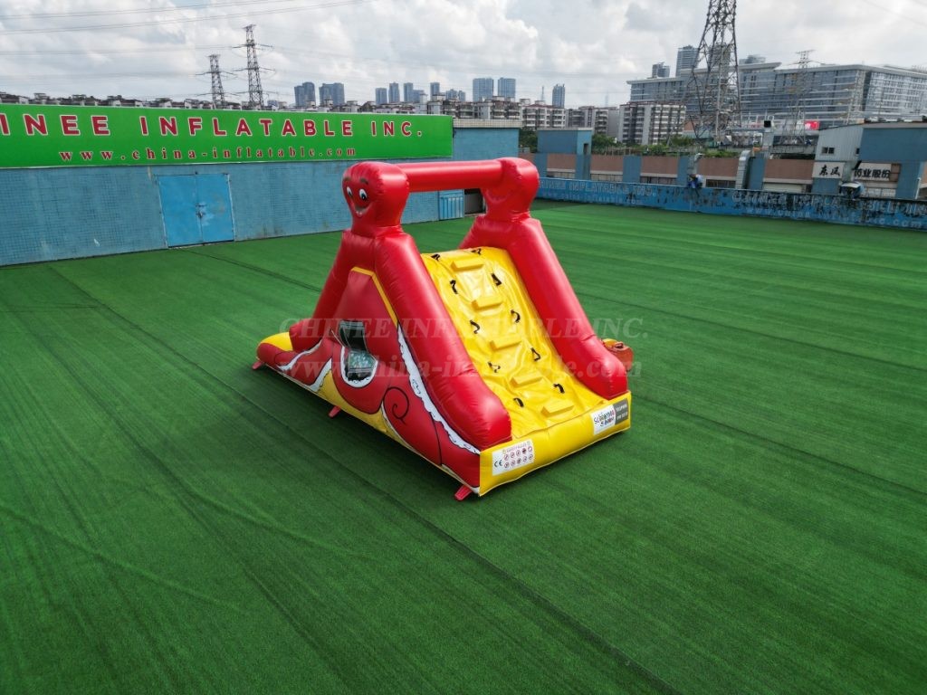 T8-484 Inflatable Octopus-Themed Slide