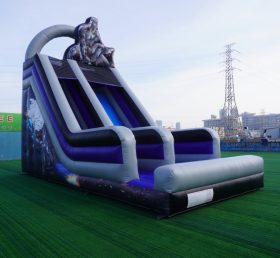 T8-3813A Batman theme inflatable slide