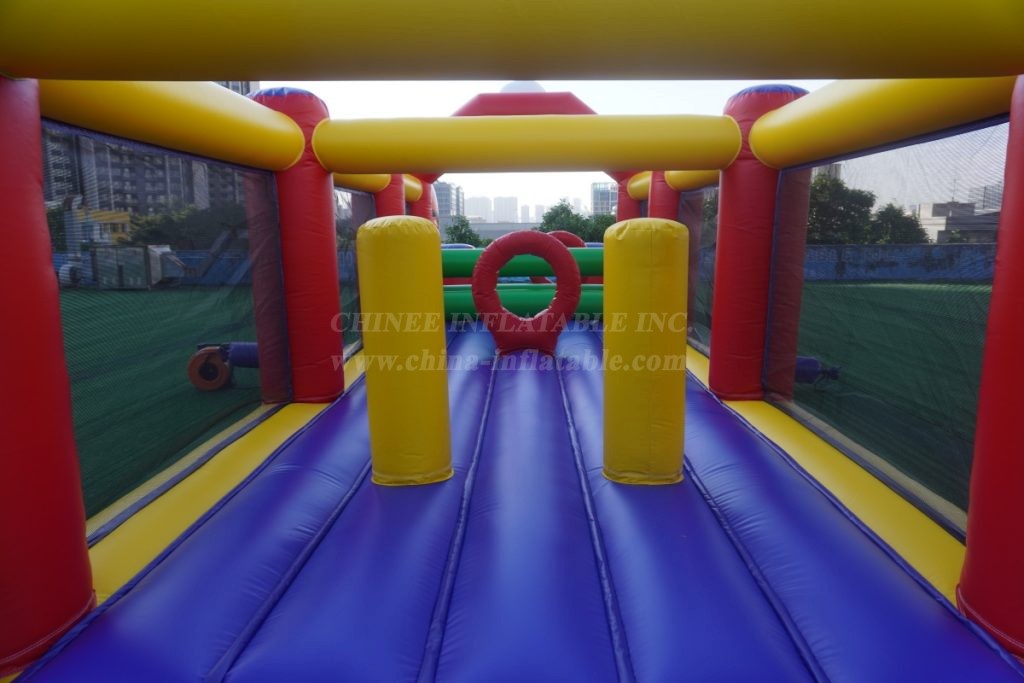 T7-568C Colorful Inflatable Obstacle Course